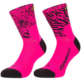 Чорапи Dynafit Run Wild Mid Sk розов pink glo/0910