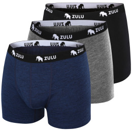 Мъжки боксерки Zulu Merino 160 4in 3-pack
