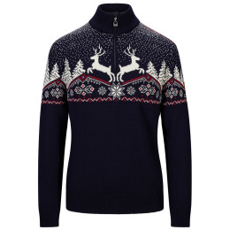 Дамски пуловер Dale of Norway Dale Christmas Fem Sweater тъмносин/бял Navy Offwhite Redrose