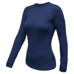 Dámské funkční triko s dlouhým rukávem Sensor Merino Active тъмно син deep blue