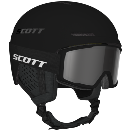Комплект каска и очила Scott Track + Trace черен black
