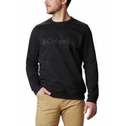 Мъжки суичър Columbia M Logo Fleece Crew черен BlackPuffLogo