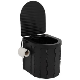 Tоалетна Bo-Camp Portable toilet foldable черен