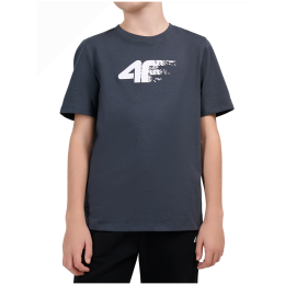 Детска тениска 4F Tshirt M3515 Dark Grey сив Dark Grey