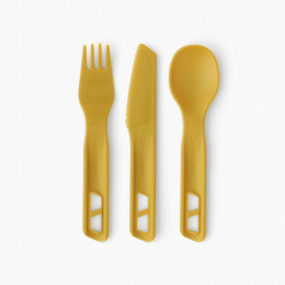 Комплект прибори Sea to Summit Passage Cutlery Set 3 Piece жълт