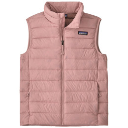 Детска жилетка Patagonia K's Down Sweater Vest - Fuzzy Mauve розов Fuzzy Mauve