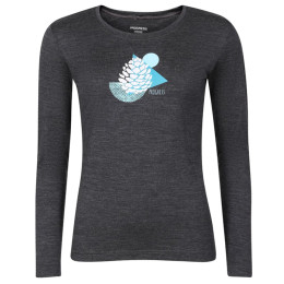 Дамска функционална блуза Progress Hela "Cone" сив šedý melír