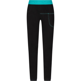 Дамски панталони La Sportiva Epoc Jeans W черен Black/Aqua