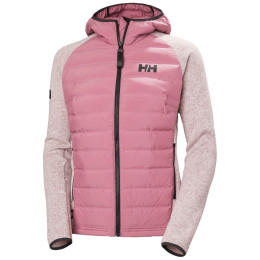 Дамско яке Helly Hansen W Skagen Hybrid Knit Insulator розов 664 Wildberry