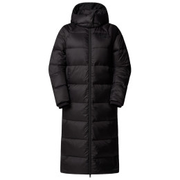 Дамско пухено палто The North Face W Hydrenalite City Long Down Hooded Park черен Tnf Black