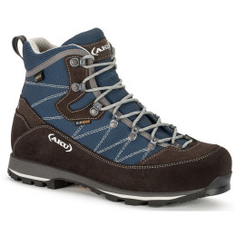 Мъжки обувки Aku Trekker Lite III Wide GTX син/сив Riflovo/Gray