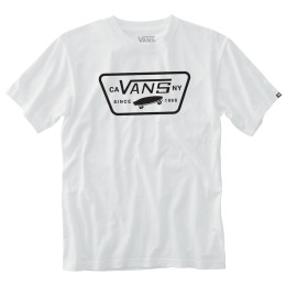 Мъжка тениска Vans MN Full Patch бял White/Black