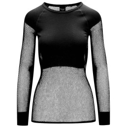 Дамска функционална блуза Brynje of Norway Lady Wool Thermo T-shirt черен black