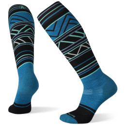 Дамски 3/4 чорапи  Smartwool W Performance Snow Trgtd Cshn Ptrn Otc син OceanAbyss