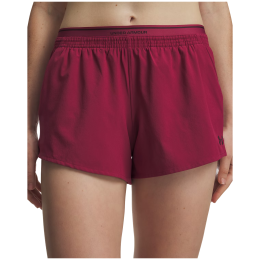 Дамски къси панталони Under Armour UA Vanish Woven 3in Shorts винен Claret / / Ox Blood