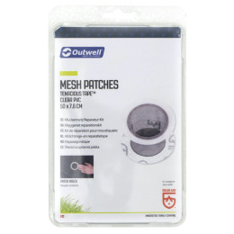 Самозалепващи се кръпки Outwell Tenacious Tape Mesh Patches черен