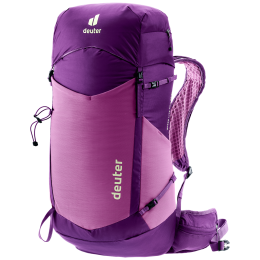 Дамска туристическа раница Deuter Speed Lite Pro 28 SL розов/лилав lotus-mystic