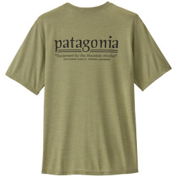 Мъжка тениска Patagonia Men's Capilene Cool Daily Shirt - Hut Tripper зелен Gumtree Green - Light Gumtree Green X-Dye