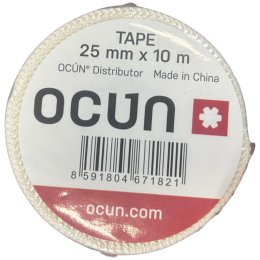 Кинезио тейп лента Ocún Tape 25mm x10m бял white