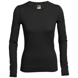 Дамска тениска Icebreaker Women's 200 Oasis Long Sleeve черен Black