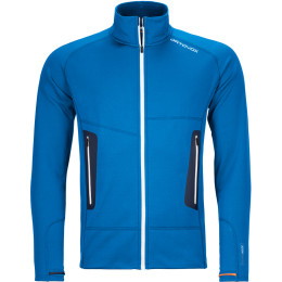 Мъжки суичър Ortovox Fleece Light Jacket M син SafetyBlue