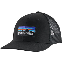 Шапка с козирка Patagonia P-6 Logo Trucker Hat черен