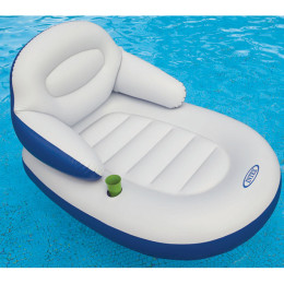 Надуваем дюшек Intex Comfy Cool Lounge