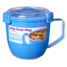 Чаша Sistema Large Soup Mug Color син