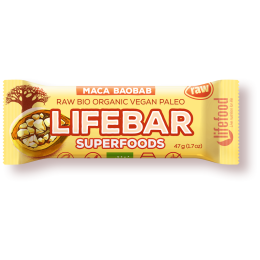 Бар Lifefood Plus Черешов Maca Baobab RAW