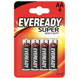 Батерия Energizer Eveready super AA/4pack черен