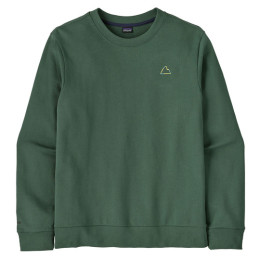 Мъжки суитшърт Patagonia M's Fitz Roy Massif Daily Crew зелен Canopy Green