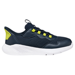Детски обувки Geox J Sprintye Fast In B Navy/Lime син/зелен NAVY/LIME