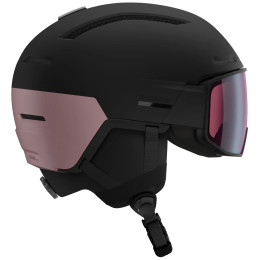 Скиорска каска Salomon Driver Pro Sigma Mips черно/розово Black / Dawn Pink