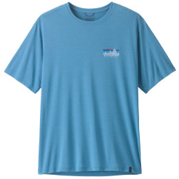 Мъжка тениска Patagonia Men's Capilene Cool Daily Shirt - '73 Skyline син Shore Blue - Light Shore Blue X-Dye