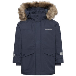 Детско зимно яке Didriksons Bjärven Kids Parka 5 Navy тъмно син Navy