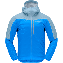 Мъжко яке Norrona falketind aero60 Zip Hood син Skydiver