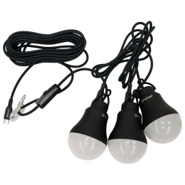 Комплект крушки Outwell Epsilon Bulb Set черен/сив Black Grey