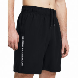 Мъжки къси панталони Under Armour Woven Wdmk Shorts черен Black/White