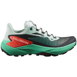 Дамски обувки Salomon Genesis зелен Bay / Electric Green / Cherry Tomato