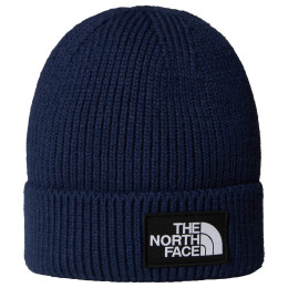 Мъжка шапка The North Face Tnf Logo Box Cuffed Beanie тъмно син Summit Navy