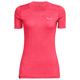 Дамска тениска Salewa Puez Graphic 2 Dry W S/S Tee розов 1535 rouge red melange