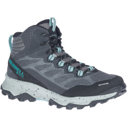 Дамски туристически обувки Merrell Speed Strike Mid Gtx сив/син Charcoal