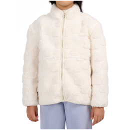 Детски суитшърт 4F Fleece F494 Off White бял Off White
