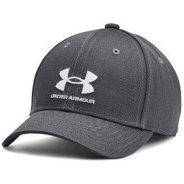 Детска шапка с козирка Under Armour B Essential Low Lockup Adj Pitch Gray