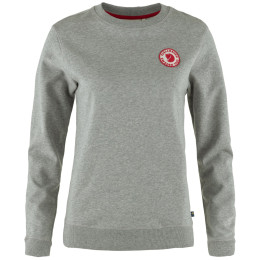 Дамски пуловер Fjällräven 1960 Logo Badge Sweater светло сив