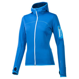 Дамски суитшърт Ortovox Merino Fleece Hoody син BlueOcean