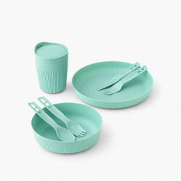 Комплект прибори Sea to Summit Passage Dinnerware Set 1P 7 Piece син