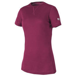 Дамска тениска Zulu Merino 160 Short лилав Purple