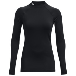 Дамска тениска Under Armour Authentics Mockneck черен