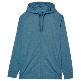 Мъжки суитшърт 4F Sweatshirt Fnk M404 син TEAL MELANGE